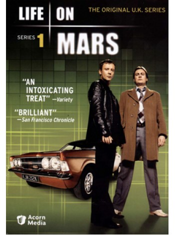 LIFE ON MARS UK SEASON 1 DVD FROM MASTER 4 แผ่นจบ บรรยายไทย